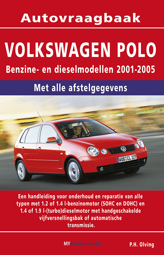 voorkant Luik Hiel Autovraagbaak - Volkswagen Polo - Benzine- en dieselmodellen 2001-2005 -  MijnAutovraagbaak.nl